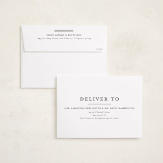 This is a steel graduation announcements with standard by Creo Study called timeless impressions printing on recycled smooth signature in grand