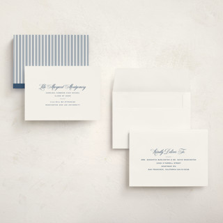 This is a navy graduation announcements with standard by Megan Davis called cannes printing on signature in grand