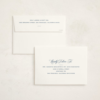 This is a navy graduation announcements with standard by Megan Davis called cannes printing on signature in grand