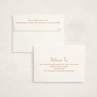This is a burnt orange graduation announcements with standard by Megan Davis called campus printing on signature in grand
