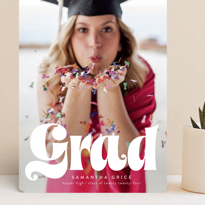 Posh Grand Graduation Cards by Lori Wemple Minted