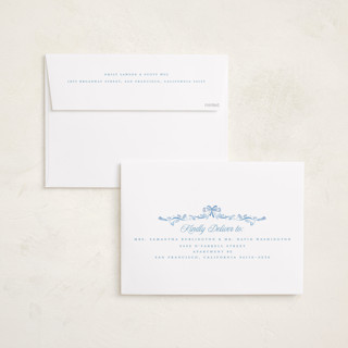 This is a sky graduation announcements with standard by Petra Kern called hats down printing on recycled smooth signature in grand