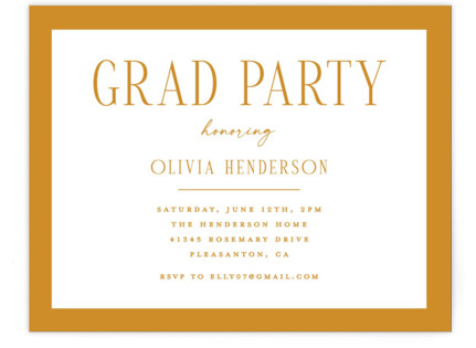 Graduation Insert & Enclosure Cards | Minted
