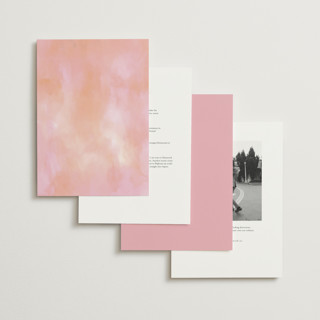 This is a blush wedding invitations with foil pressed by Susan Moyal called lush printing on signature in grand