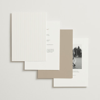 This is a silk wedding invitations with foil pressed by Kelly Schmidt called framed monogram printing on signature in grand