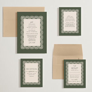 This is a burgundy wedding invitations with standard by Erica Krystek called chantilly printing on signature in grand