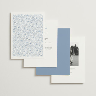 This is a nova wedding invitations with standard by Kristen Smith called wild roses printing on signature in grand