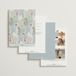 This is a sea wedding invitations with standard by Alethea and Ruth called part of your world from disney's little mermaid printing on signature in grand