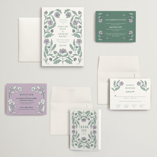 This is a hydrangea wedding invitations with standard by Kelly Watkins called botanical printing on signature in grand