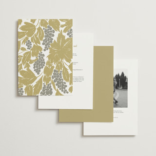 This is a sage wedding invitations with standard by Shiny Penny Studio called valley of the moon printing on signature in grand