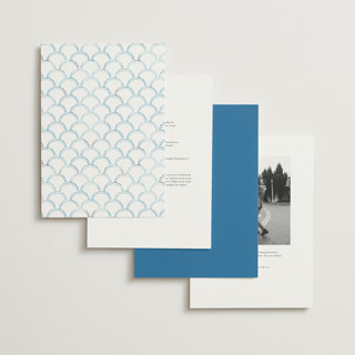 This is a cerulean wedding invitations with standard by Tamara Hilje called positano printing on signature in grand