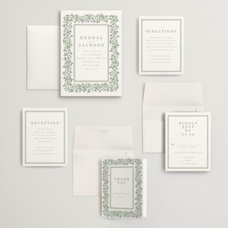 This is a plum wedding invitations with standard by Baumbirdy called framed floral printing on signature in grand