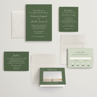 This is a ivy wedding invitations with standard by chocomocacino called strazzate printing on signature in grand
