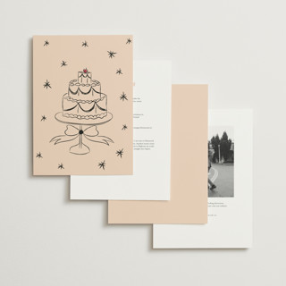 This is a bellini wedding invitations with standard by Helena Vitto called modern love printing on signature in grand