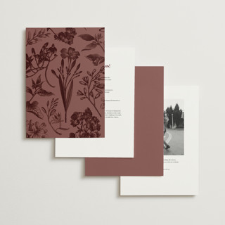 This is a vineyard wedding invitations with standard by Kelly Schmidt called woods printing on signature in grand