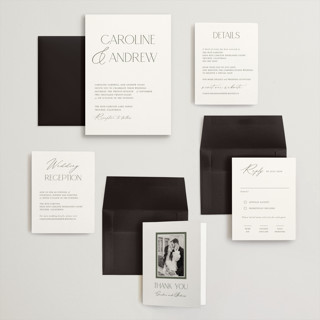 This is a sequoia wedding invitations with standard by Vanessa Doyle called contemporary printing on signature in grand