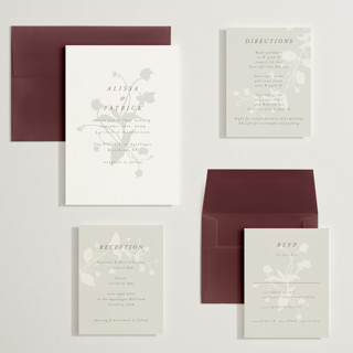 This is a fawn wedding invitations with standard by AK Graphics called autumnal printing on signature in grand