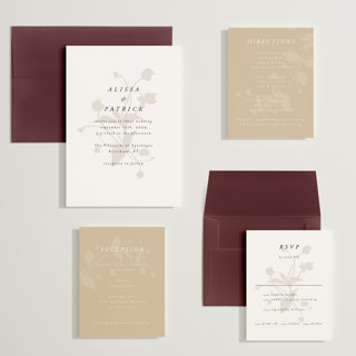 This is a wheat wedding invitations with standard by AK Graphics called autumnal printing on signature in grand