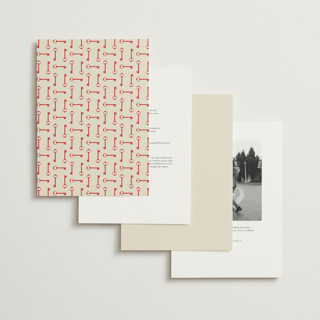 This is a classic red wedding invitations with standard by Studio Suku called hotel printing on signature in grand