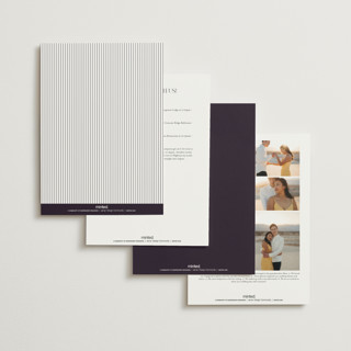 This is a eggplant wedding invitations with standard by Shiny Penny Studio called countryside villa printing on signature in grand