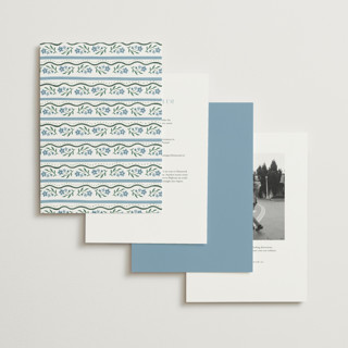 This is a periwinkle wedding invitations with standard by Alethea and Ruth called sweet vintage printing on signature in grand
