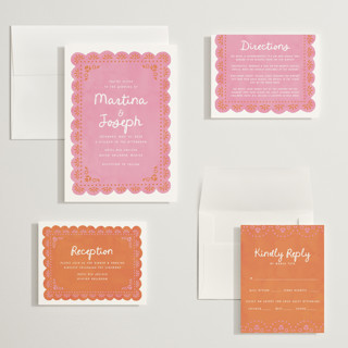 This is a carnation wedding invitations with standard by Itsy Belle Studio called vienes printing on signature in grand