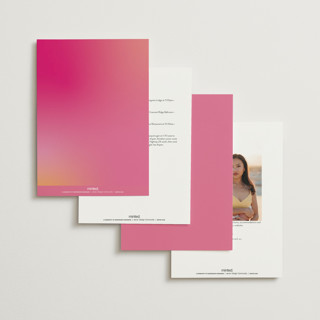 This is a fruit punch wedding invitations with standard by Ashley DeMeyere called pop romance printing on signature in grand