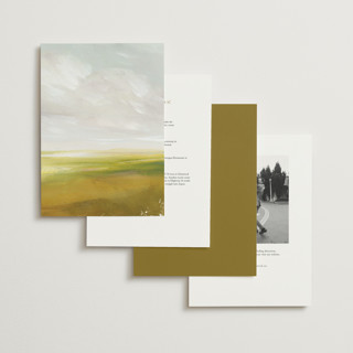 This is a fern wedding invitations with standard by Lindsay Megahed called savanna printing on signature in grand