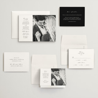 This is a cotton wedding invitations with standard by Simona Camp called classically us printing on signature in grand