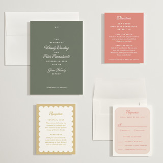 This is a garden wedding invitations with standard by Snow and Ivy called penumbra printing on signature in grand
