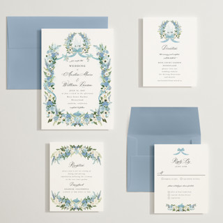 This is a bluebell wedding invitations with standard by Susan Moyal called disney's cinderella fairytale printing on signature in grand
