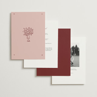 This is a valentine wedding invitations with standard by Ani Somi called roses printing on signature in grand