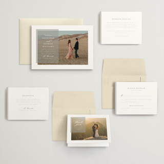 This is a dove wedding invitations with standard by Meggy Masters called overlay printing on signature in grand