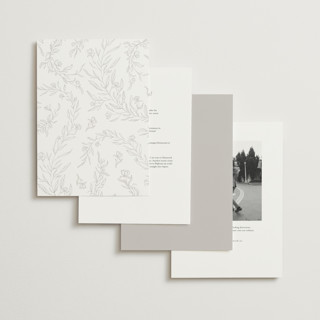 This is a alpine wedding invitations with standard by Pixel and Hank called floral cascade printing on signature in grand