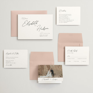 This is a snow wedding invitations with standard by Nicoletta Savod called macaron printing on signature in grand