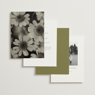 This is a elm wedding invitations with standard by Blustery August called nonnette printing on signature in grand