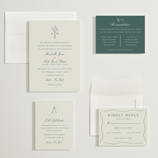 This is a sage wedding invitations with standard by Leah Bisch called pair of calla lilies printing on signature in grand