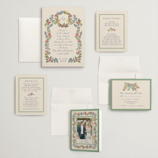 This is a low country wedding invitations with standard by Chris Griffith called a wedding in low country printing on signature in grand