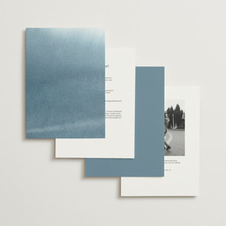 This is a sunset wedding invitations with standard by Sumak Studio called at dusk printing on signature in grand