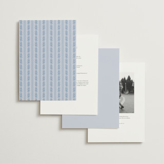 This is a sky wedding invitations with standard by Kate Ahn called court printing on signature in grand