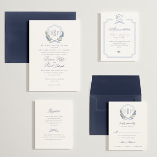 This is a tuscany wedding invitations with standard by Claudia Orengo called lavender printing on signature in grand
