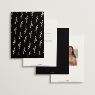This is a noir wedding invitations with standard by Jen Ramsey called classic and floral printing on signature in grand