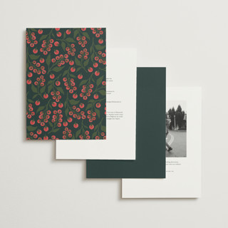 This is a spruce wedding invitations with standard by Katharine Watson called cherry tomatoes printing on signature in grand