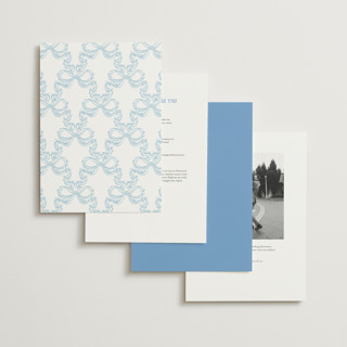 This is a capri wedding invitations with standard by Creo Study called royalty printing on signature in grand