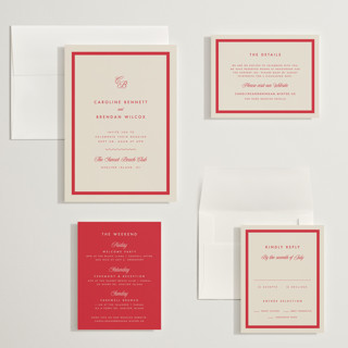 This is a rosso wedding invitations with standard by Kelly Schmidt called coast printing on signature in grand