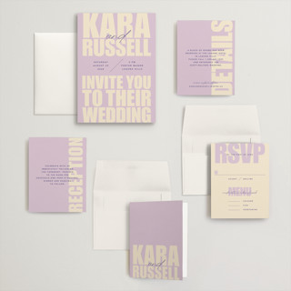 This is a iris wedding invitations with standard by Stacey Day called typographical poster printing on signature in grand