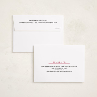 This is a cherry graduation announcements with standard by Louise Kay called team grad printing on signature in petite