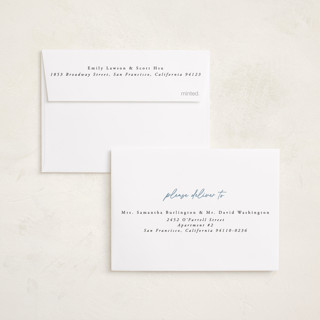 This is a indigo graduation announcements with standard by Pippa Shaw called quattro printing on signature in petite