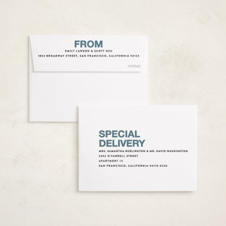 This is a cloud graduation announcements with standard by Maria Alou called the graduate printing on signature in petite