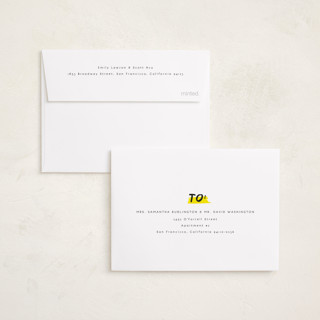 This is a paper graduation announcements with standard by Orasie called grad journal printing on signature in petite